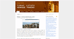 Desktop Screenshot of bioarquiteto.com.br